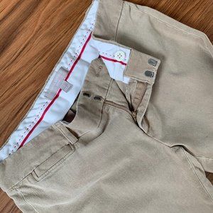 Banana Republic Khaki Stretch Dress Pants